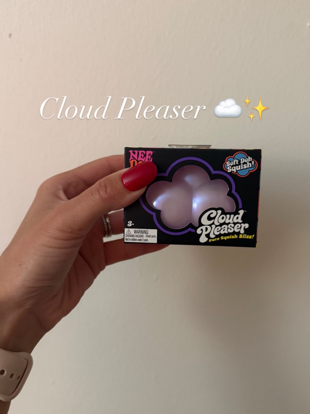 Authentic Rare Schylling NeeDoh Cloud Pleaser ☁️